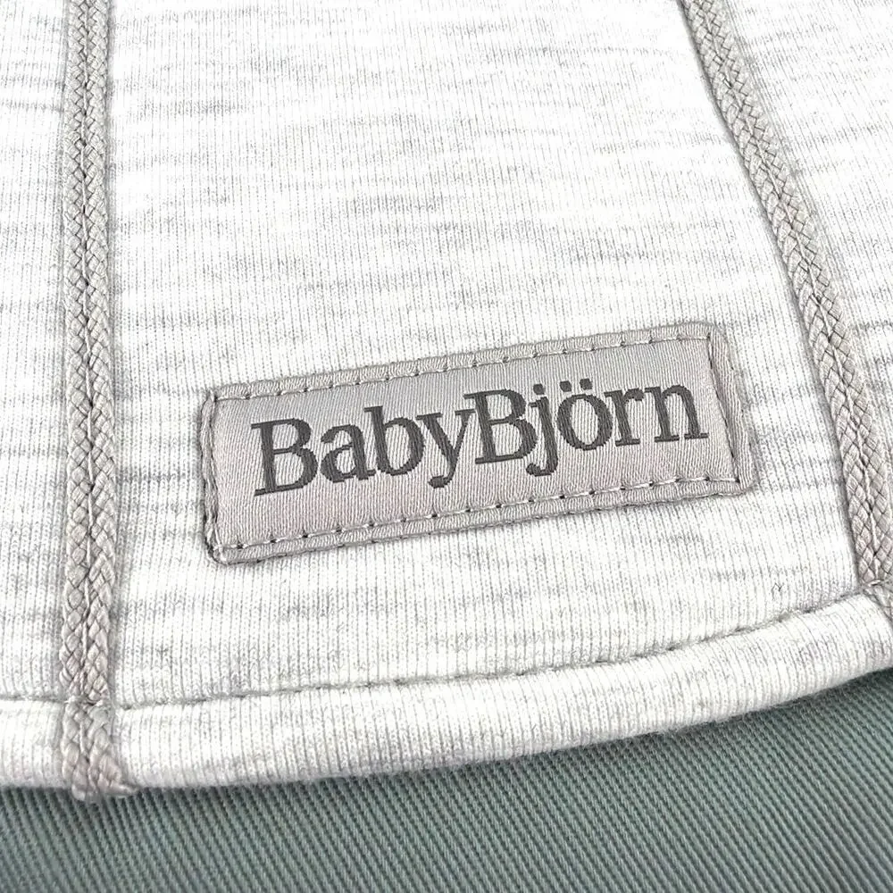Baby Bjorn Light Sage Gray Extra Fabric Seat for Bouncer Balance Soft Cover